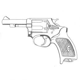 モデルガン 後期型ニューナンブM60 /77mmバレル 1985製造モデル [6月下旬以降発売予定.単品予約]
