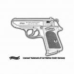 モデルガン : ワルサーPPK 【X-PFC仕様】 (WディープブラックABS) [9月頃再販.単品予約]