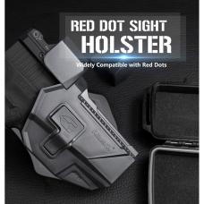 AMOMAX RDS(Red Dot Sight) ホルスター (Airsoft Glock WE/マルイ/KJ/HFC/JG/CZ-P10C) ブラック [取寄]