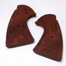 木グリップ : タナカパイソン用 オーバースクエア/ウォールナット(赤茶色) [取寄]