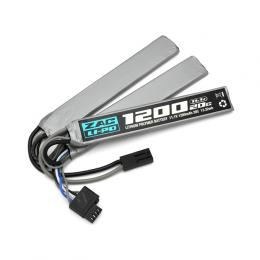 【G-Tech規格対応】 Li-Poバッテリー ZAC 11.1V 1200mAh カスタムガン用 サドルパック (ミニコネクター) [ZAC255]