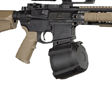 マルイ GBB M4 MWS対応 MAGPULタイプ デュアルソースドラムマガジン [MWS-D500] [取寄]