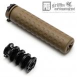 Griffin M4SD II Mock QDサップレッサー/168mm (non-US ver) - DE:ダークアース [PTS-GA121490313] [8月頃入荷予定.単品予約]