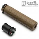 Griffin M4SD II Mock QDサップレッサー/168mm (トレーサーバージョン) - DE:ダークアース [PTS-GA121490613] [8月頃入荷予定.単品予約]