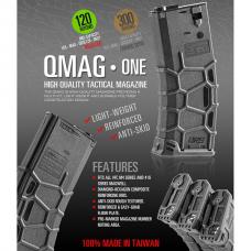 VFC QRS M4AEG MidCapマガジン (120連) [VF9-MAG-QRSE120-BK01]  [取寄]