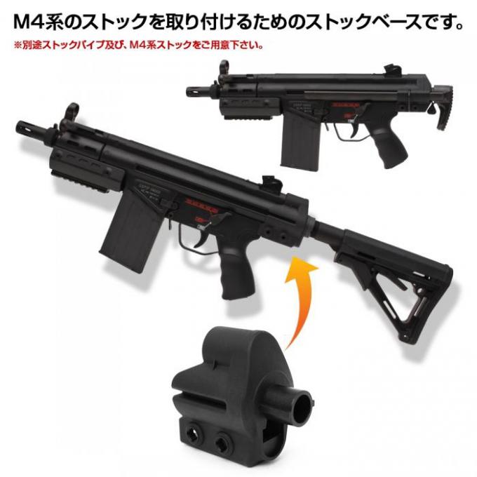 東京マルイ　電動ガンMC51 HK51 G3系用　M4カスタムストック