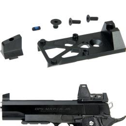 マルイ GBB ハイキャパ5.1用 RMRドットサイトマウントセット /ブラック [OPT-SM-0002] [取寄]