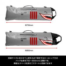 ロールトップ防ガンバッグ /ブラック [6月下旬発売予定.予約]
