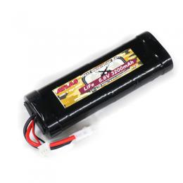 バッテリー:ForceMax(リチウムフェライト) [MH8-241 LF32] 6.6V 3200mAh ラージ [取寄]