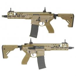 電動ガン : AF S003 SIG MCX SPEAR LT SBR 8インチ 【電子トリガー Kestrel V2 BASIC搭載】[EC-AF-S003-1-FDE-8] FDEカラー [取寄]