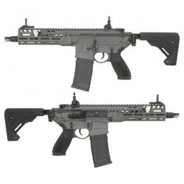 電動ガン : AF S003 SIG MCX SPEAR LT SBR 8インチ 【電子トリガー Kestrel V2 BASIC搭載】[EC-AF-S003-1-GREY-8] グレー [取寄]