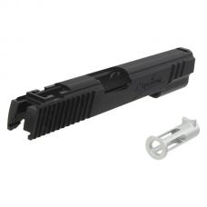 マルイ GBB ハイキャパ/M1911シリーズ対応 SV INFINITY Capsicumタイプ CNCアルミスライド [KW-KU-GB-604] ブラック [取寄]