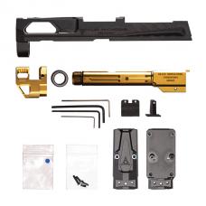 PTS SIG P320C Velocity V1スライドキット/Killer Inovations licensed (ブラック/ゴールド) [AW-KSS-001-BG] [7月入荷予定.単品予約]