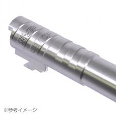 マルイ GBB ハイキャパ4.3用 INFINITY SVP45ACPタイプ 4.3インチステンレス アウターバレル [KW-KU-GB-606] ブラック [取寄]