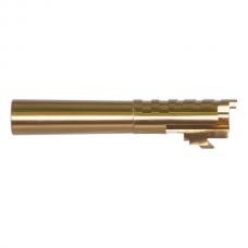 マルイ GBB ハイキャパ4.3用 INFINITY SVP45ACPタイプ 4.3インチステンレス アウターバレル [KW-KU-GB-606] GOLD:ゴールド [取寄]