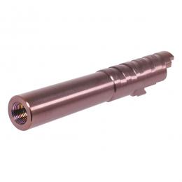 マルイ GBB ハイキャパ4.3用 INFINITY SVP45ACPタイプ 4.3インチステンレス アウターバレル [KW-KU-GB-606] BN:ブロンズ [取寄]
