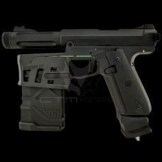 外部ソース+多弾マガジンアダプター【HPA M4XIMUS】AAP01-アサシン用 /ブラック [取寄]