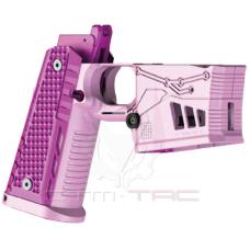 外部ソース+多弾マガジンアダプター【HPA M4XIMUS】ハイキャパ用　HPA M4XIMUS /ピンク [取寄]