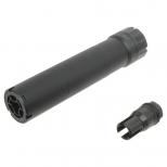 P&B SLX556タイプQDダミーサプレッサー&ハイダー(14mm逆ネジ) セット [PAB-SI-SLX556] BK [取寄]