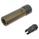 P&B SLX 556CタイプQDダミーサプレッサー&ハイダー(14mm逆ネジ) セット [PAB-SI-SLX556C] DE [取寄]