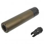 P&B SLX MGタイプQDダミーサプレッサー&ハイダー(14mm逆ネジ) セット [PAB-SI-SLXMG] DE [取寄]