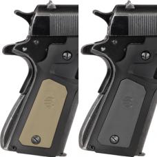 マルイ M1911シリーズ対応 グリップ&レールアーマー【PRO】BT:ブラック+TAN