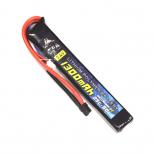 Li-Poバッテリー 7.4V 1300mAh スリムタイプ (25C-50C)  XT30Uコネクター [SA-B022X3] [取寄]