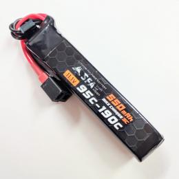 Li-Poバッテリー 11.1V 550mAh(95C-190C)スーパーショートスリムタイプ /T型コネクター仕様 [SA-B028T] [取寄]