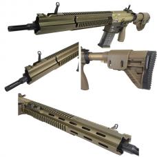 電動ガン H&K G28 16インチ 【電子トリガーKestrel V2 BASIC搭載】TANカラー [EC-204E-DY2-16] [取寄]
