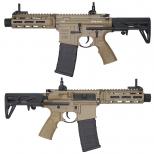電動ガン DDM4 PDW SBR 6インチ 【電子トリガーKestrel V2 BASIC搭載】DE:デザートカラー [EC-645E-1-DE-6] [取寄]