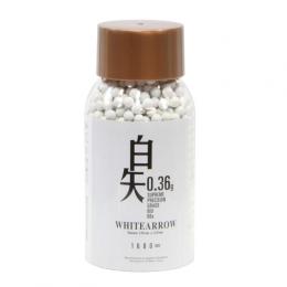 VFC 超精密BB弾 生分解性バイオ/White 0.36g (ボトル入/1680発) [VF9-B168-WH36] [取寄]