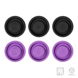 MEC V ピストンヘッド/6個セット (Black:60D/Purple:70D GBBピストル用) [PTS-ME113450300] [取寄]