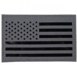 Large US Flag Infrared パッチ ウルフグレー(12.5x8cm) [TPC-TMC2277-WG] [取寄]