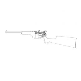 モデルガン モーゼル C96 カービン(ダミーカートモデル) 12.5インチバレル [9月頃発売予定.単品予約]