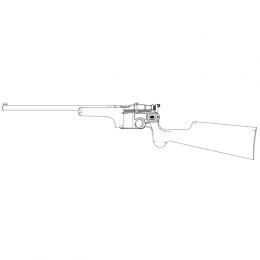 モデルガン モーゼル C96 カービン(ダミーカートモデル) 16インチバレル [10月頃発売予定.単品予約]