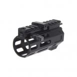フロントチャージングハンドガード M-LOK 4インチ WE/VFC/GHK M4/AR15 GBB 用 [MLC-ARHG-4] [取寄]