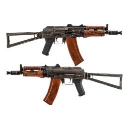 電動ガン : リアルウッド AKS74U クリンコフ Battle Worn [ASK205BW ] [7月上旬入荷.予約]