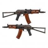 電動ガン : リアルウッド AKS74U クリンコフ Battle Worn [ASK205BW ] [7月上旬入荷.予約]