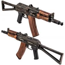 電動ガン : リアルウッド AKS74U クリンコフ Battle Worn [ASK205BW ] [7月上旬入荷.予約]