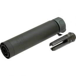 Surefire SOCOM556-RC3タイプQDサイレンサー(14mm逆ハイダー付) ブラック【BLASTER内蔵】 [RC3T-BK] [取寄]