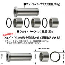 VFC系 M4GBB用 アジャスタブルハードキックステンレスリコイルキット [BBT-GBB-001] [取寄]