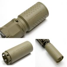 KAC 5.56mm QDC/MCQ-PRTタイプQDサプレッサー(FDE/14mm逆ネジ) [MCQPRT-FDE] [取寄]