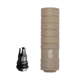 JKAモジュラーサップレッサー (汎用14mm逆ネジ/AK24mm正ネジ用) FDEカラー [ITP-B081-FDE] [7月入荷予定.単品予約]