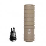 JKAモジュラーサップレッサー (汎用14mm逆ネジ/AK24mm正ネジ用) FDEカラー [ITP-B081-FDE] [7月入荷予定.単品予約]