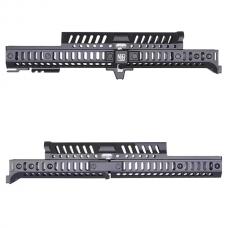 Zenit LEADER KITタイプ ハンドガードセット GHK/LCT AK74/AKM 用 [KW-KU-GB-173-BK] ブラック [取寄]