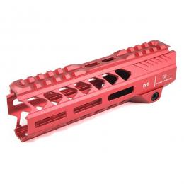 SIタイプ ストライクレールハントガード 7インチ [MP1001-2] レッド [取寄]