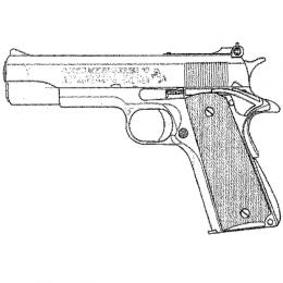 モデルガン : GM-7.5 COLT Mk4 ラージ刻印 KING'S Kサイトカスタム【ナチュラルブラスト仕上げ】 [7月末発売発売.単品予約] ※先着順