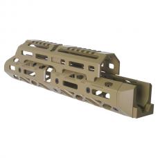GHK AK GBB用 KPYK CRC 1U020Bタイプ AK M-LOK ミディアム ハンドガード [KW-KU-419G] TAN [取寄]