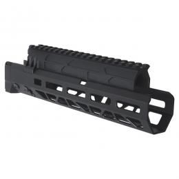 東京マルイ AKM GBB用 JMタイプ MMS M-LOK ハンドガード 10.1インチ [KW-KU-GBTMAK009] BK [取寄]