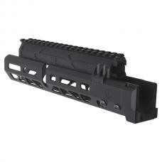 東京マルイ AKM GBB用 JMタイプ MMS M-LOK ハンドガード 10.1インチ [KW-KU-GBTMAK009] BK [取寄]